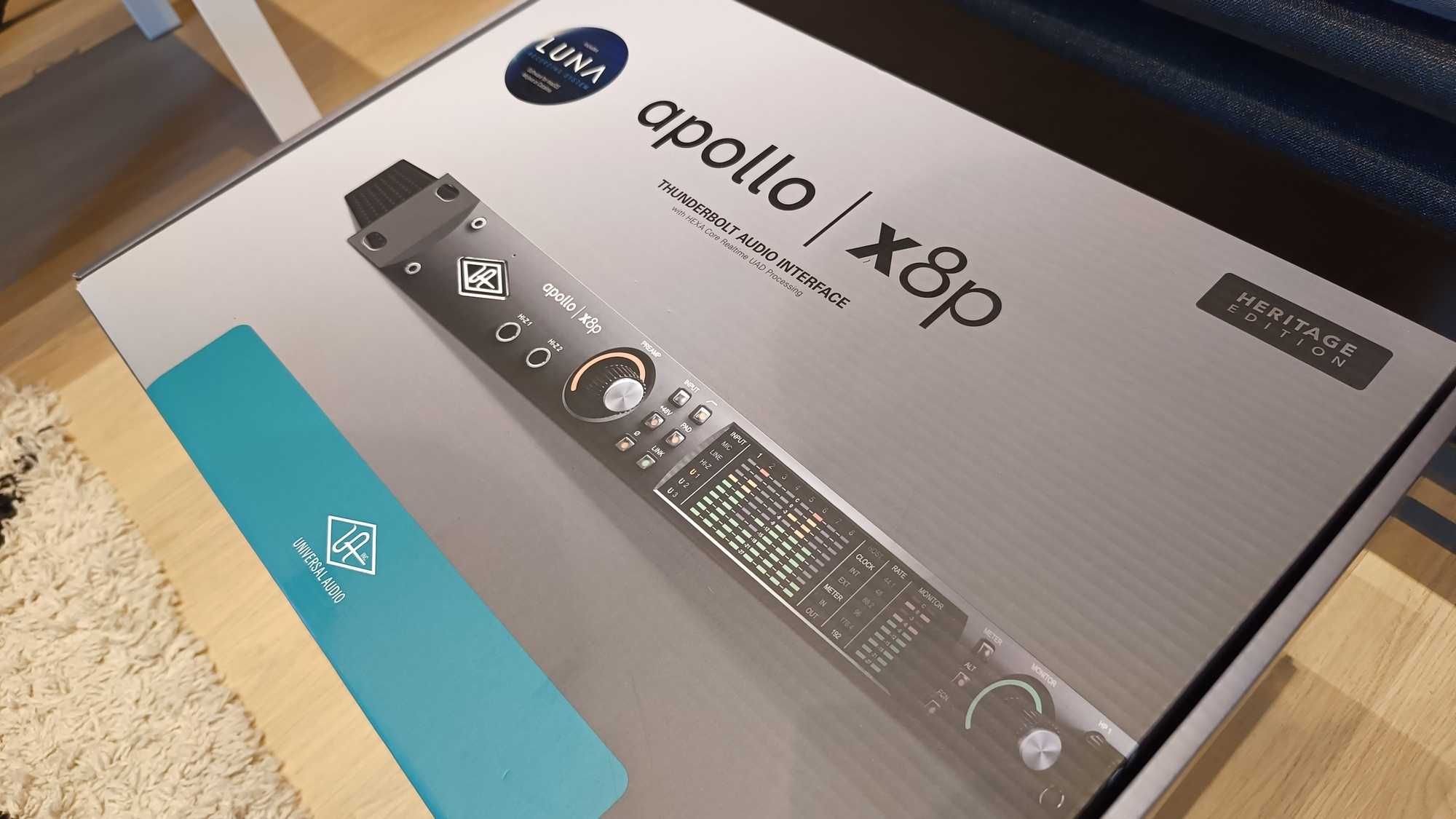 Interfejs audio Universal Audio Apollo x8p Heritage Edition, UAD