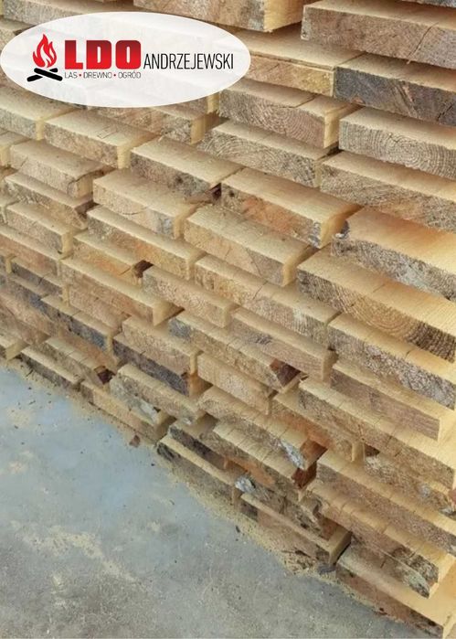Tartak deski wyroby tartaczne łaty kantówki więźba drewno
