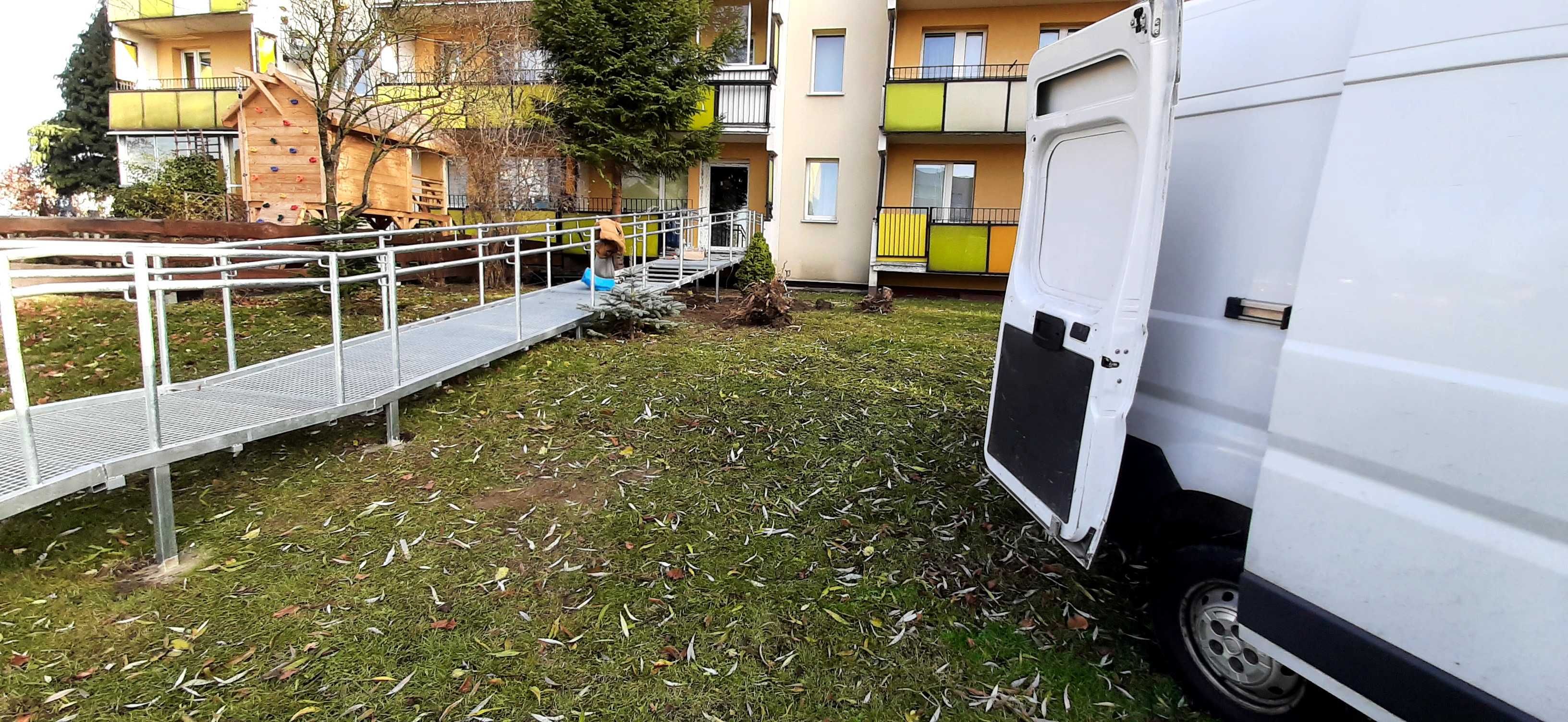 Podest teansportowy dla wózków