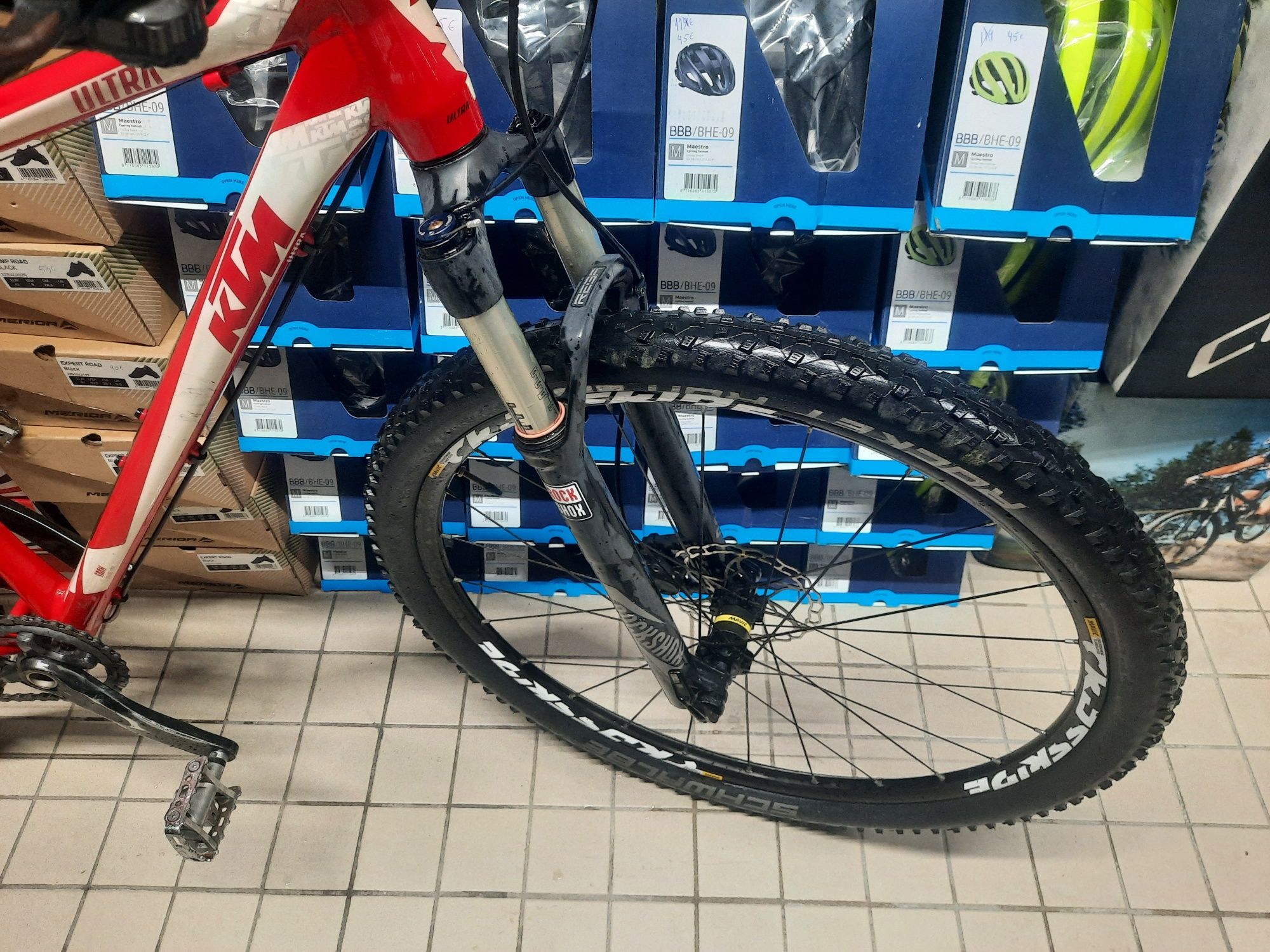 Ktm ultra 29 com reba xt e crossride L
