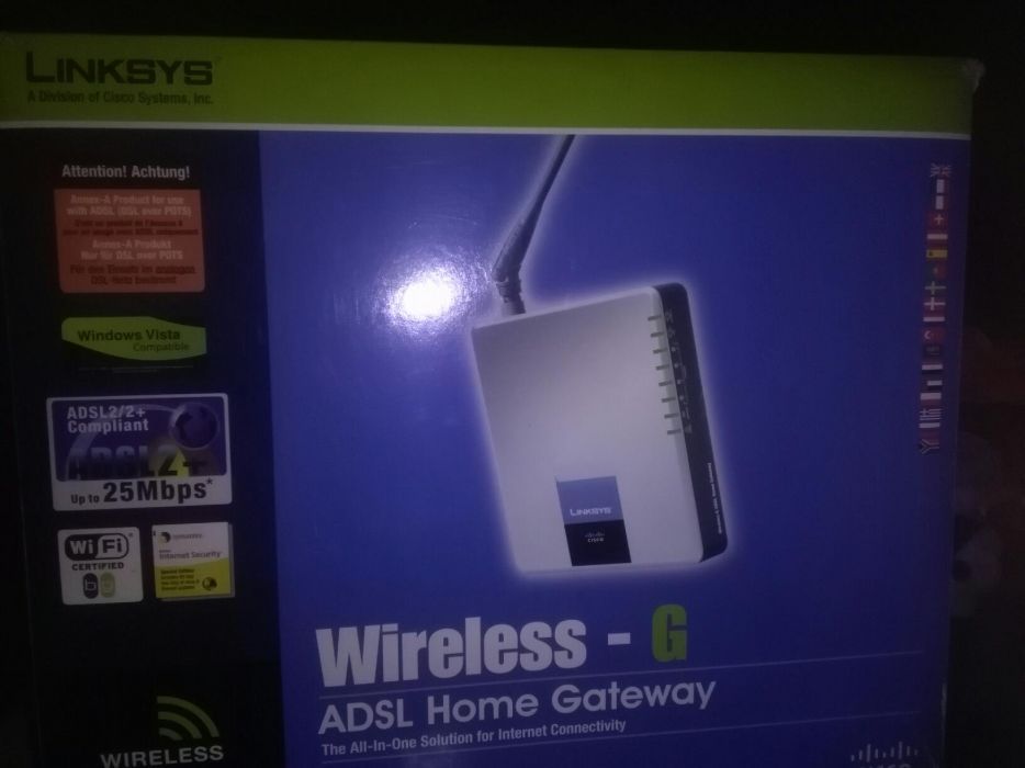 Router linksys wag 200g