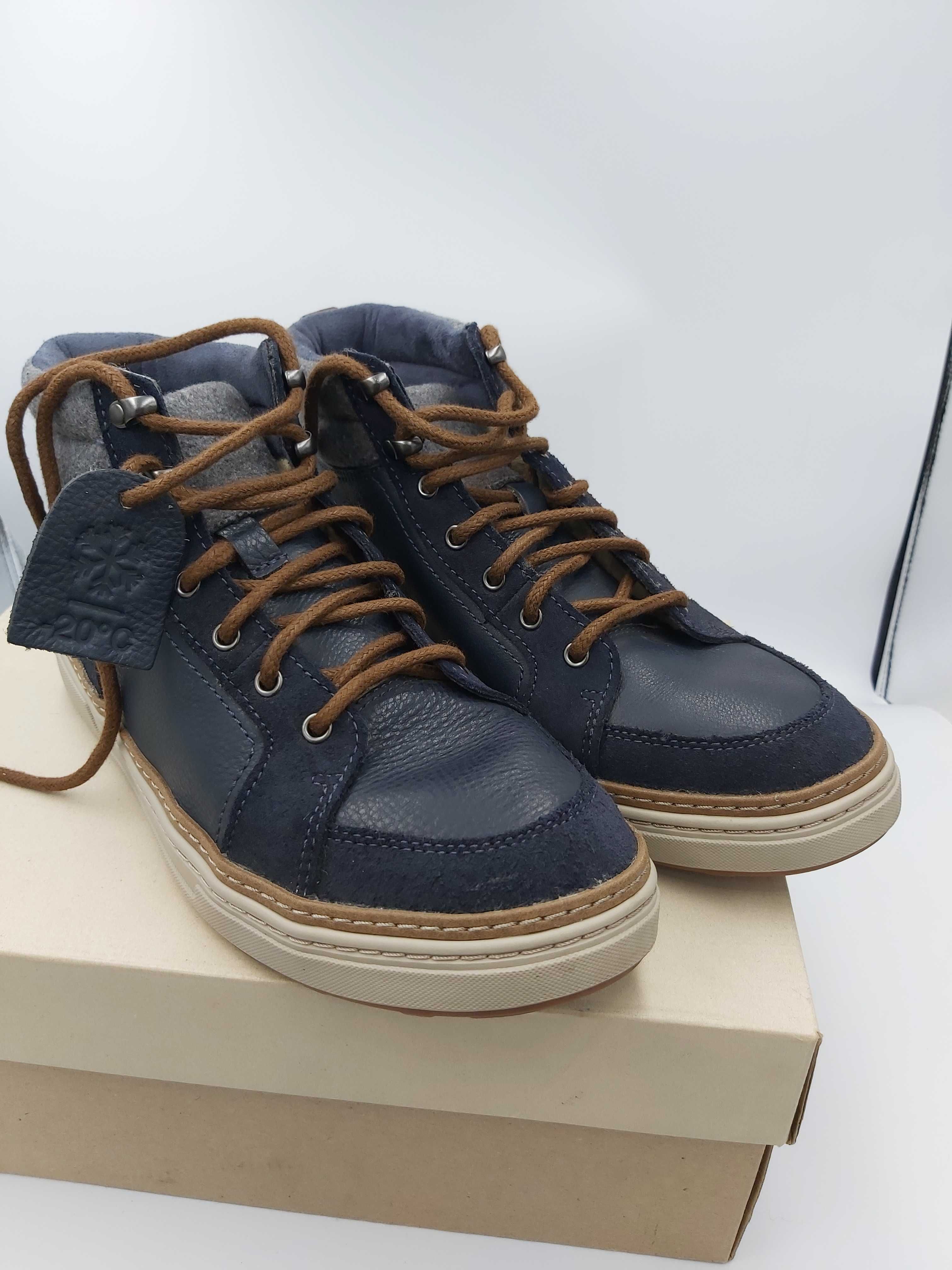 Sneakersy CLARKS lorsen botki buty rozmiar 40 hranat