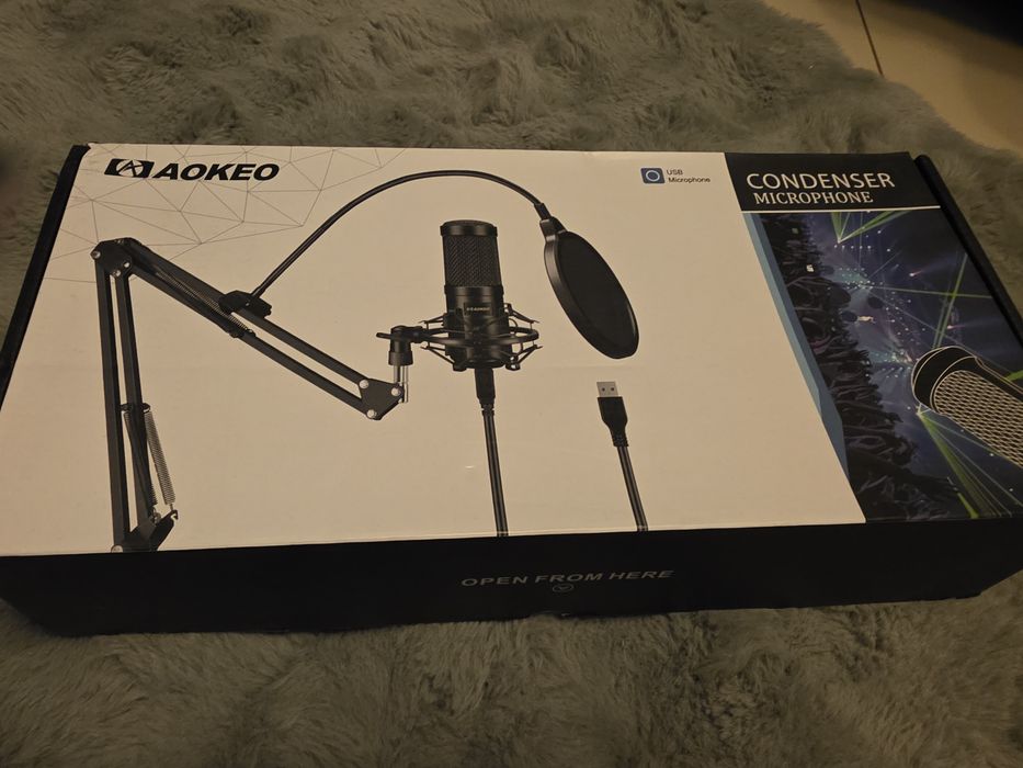 Mikrofon nowy zestaw