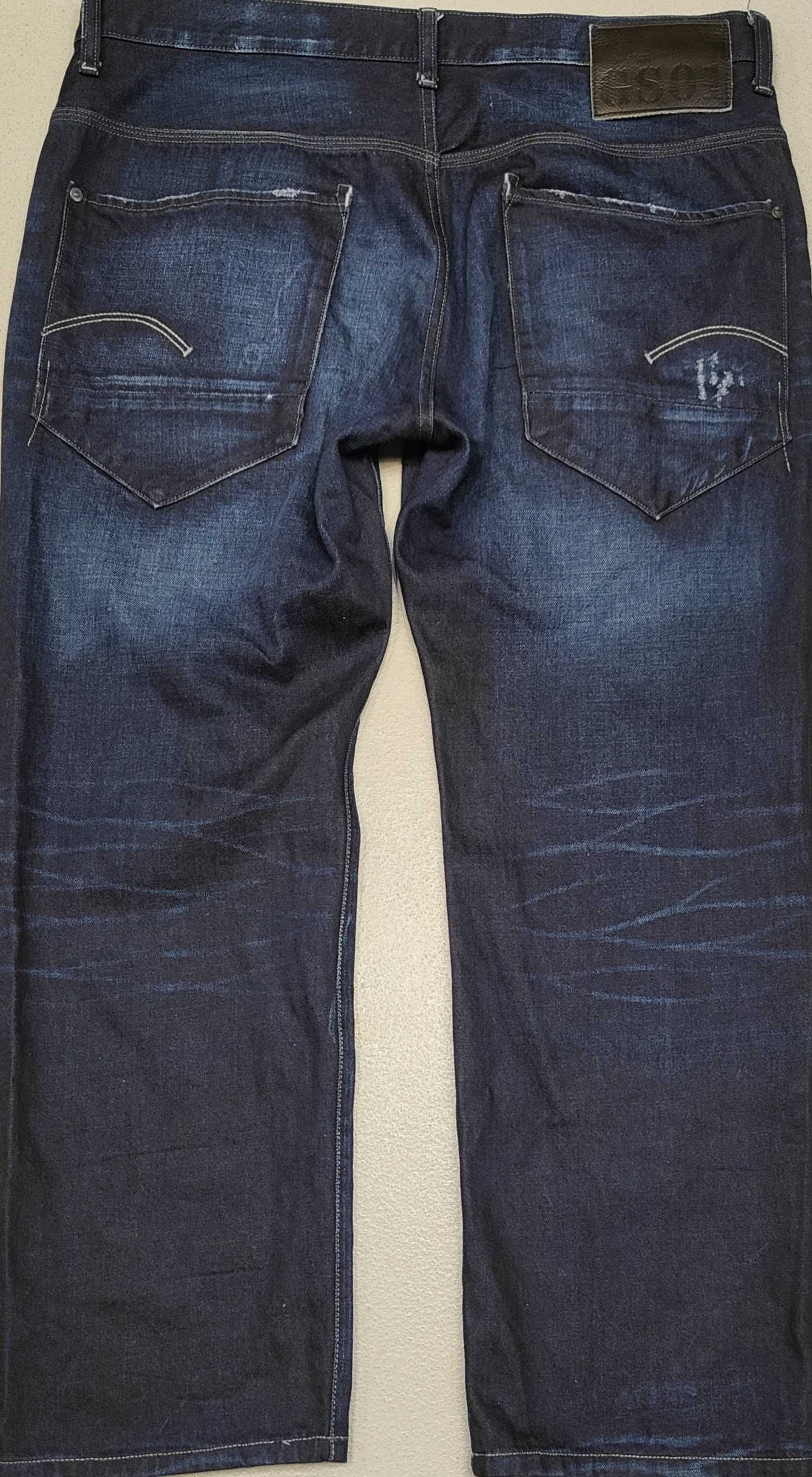 R) G-STAR RAW oryginalne spodnie jeansowe Roz.38/32