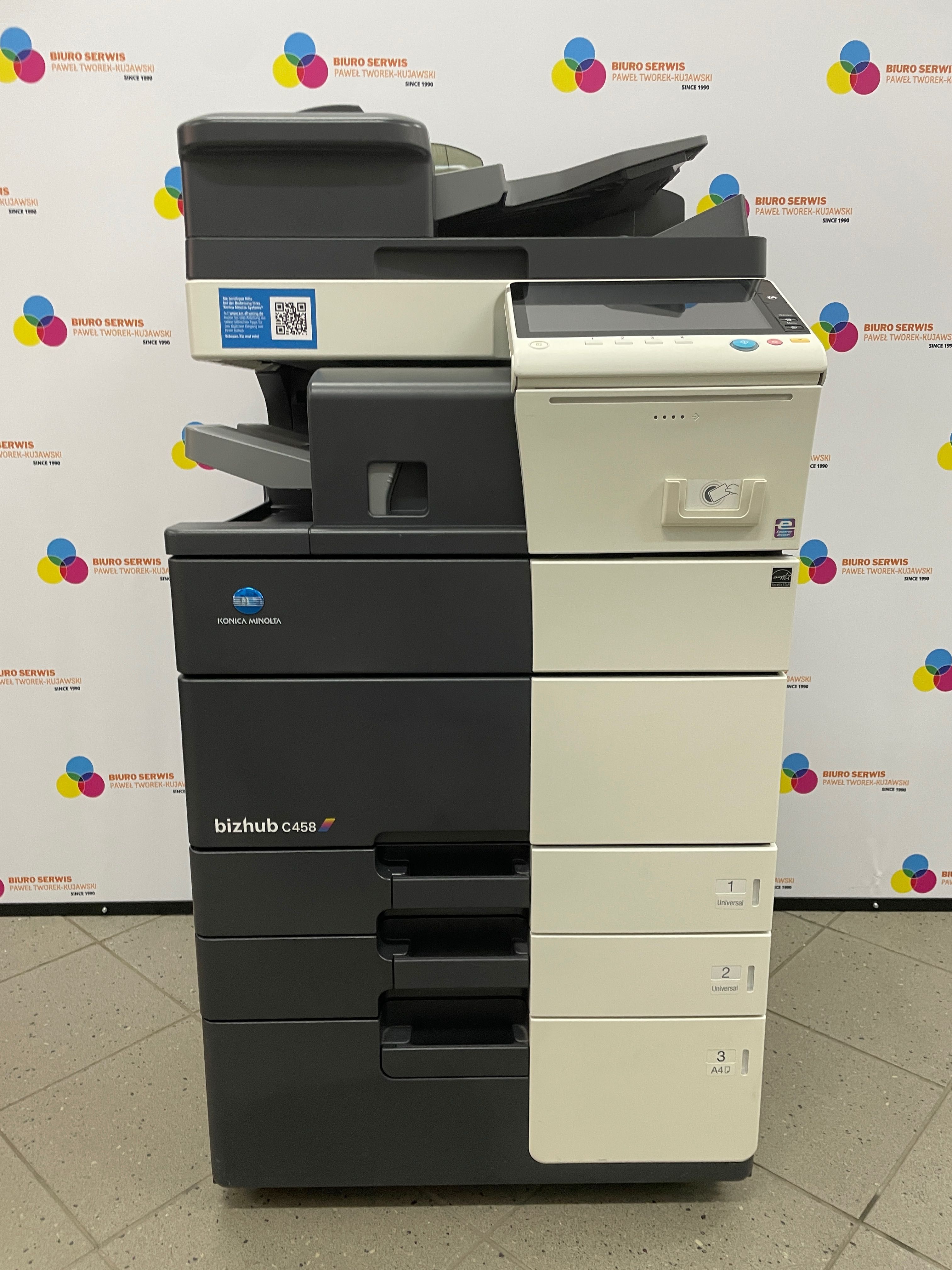 Kserokopiarka Konica Minolta bizhub C458/ C558/ C658 A3 kolor
