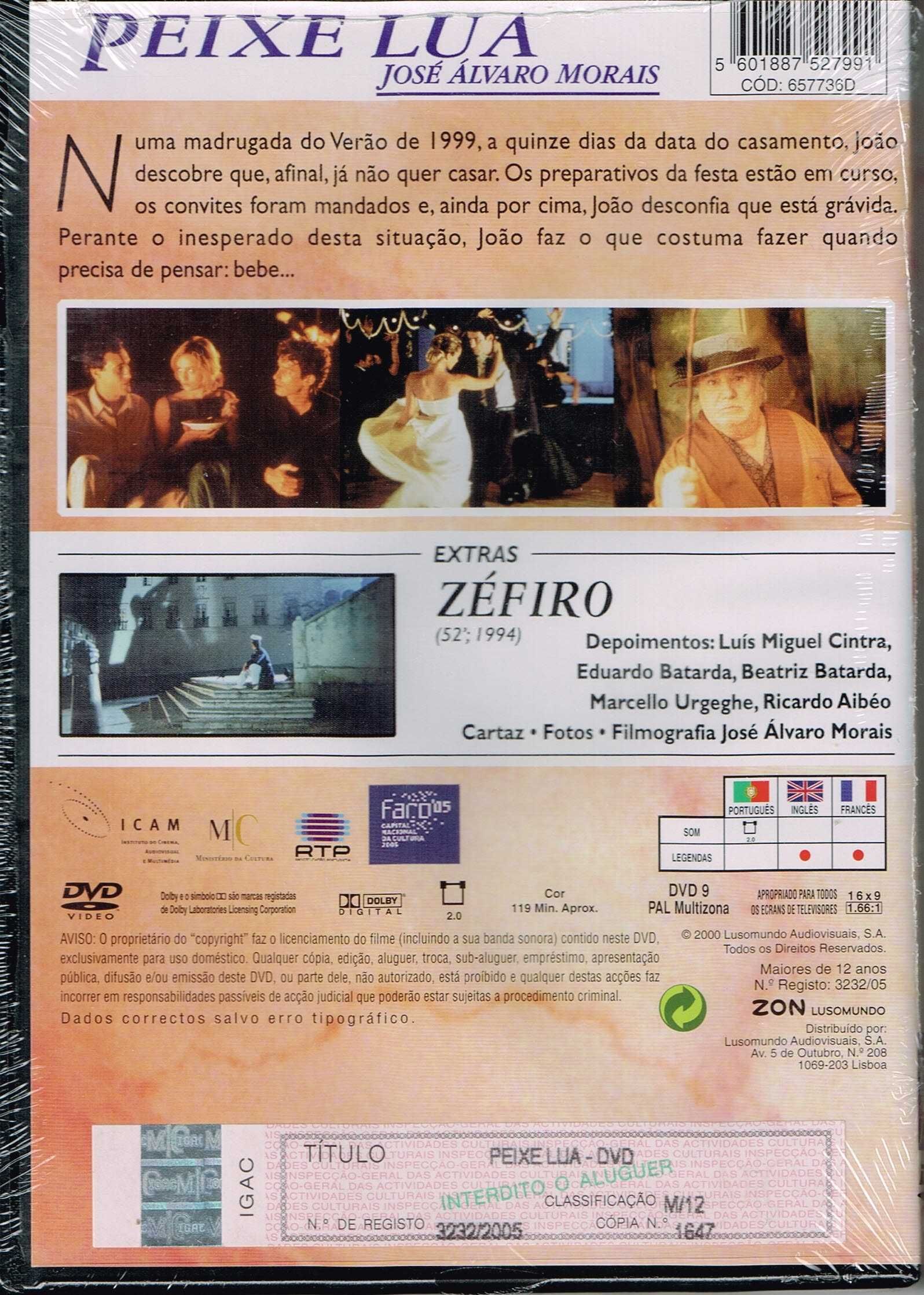 Filme em DVD: Peixe Lua - NOVO! A Estrear! EM EMBALAGEM SELADA!