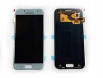 Oryginał Service Pack Wyświetlacz Amoled Samsung A3 2017 A320F Blue