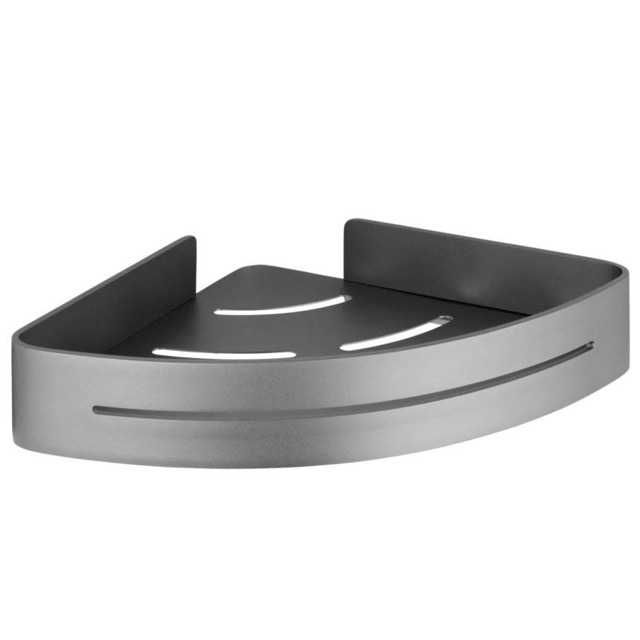Półka narożna pod prysznic Wenko Montella 30x22x5 aluminiowa