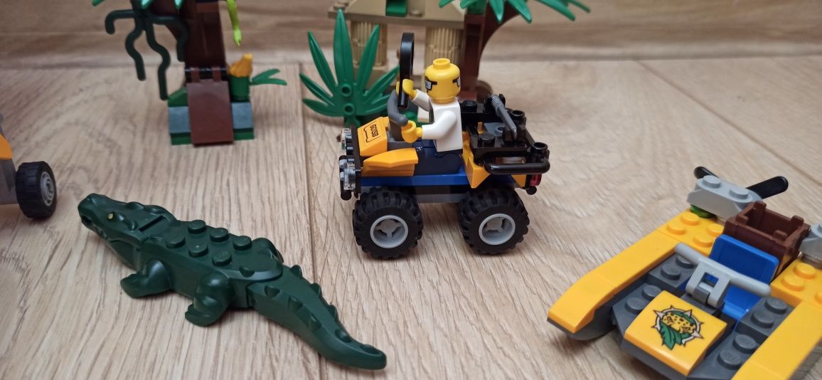 Lego City Jungle zestawy - 60157, 60158