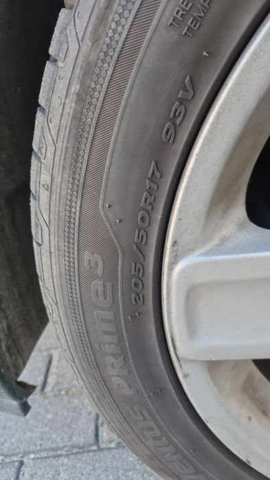 Koła felgi  Peugeot, citroen, opony letnie 17
