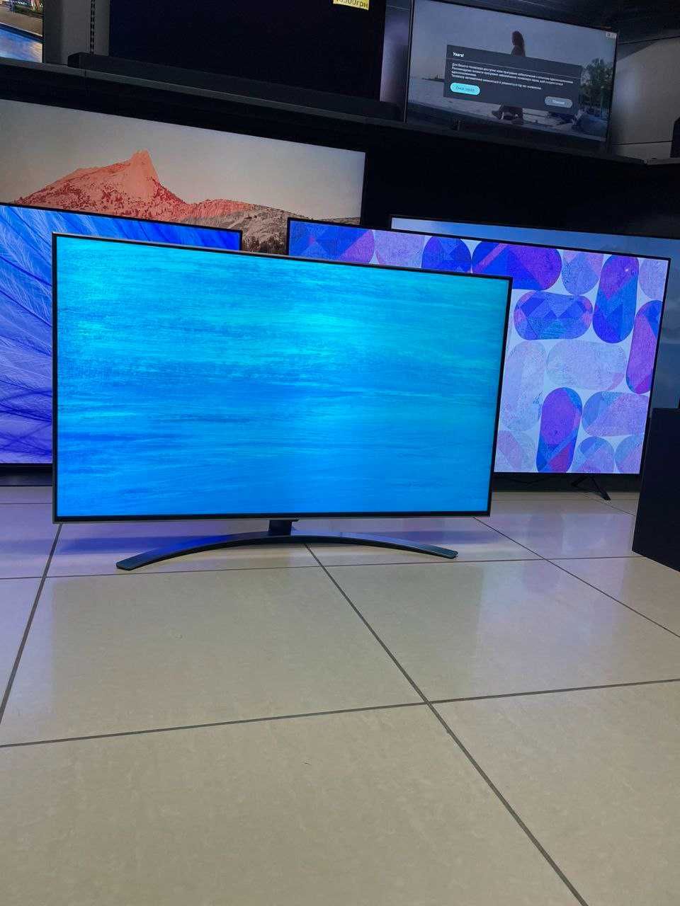 55" 120Гц Безрамочний 4К QNED Смарт LG 55QNED826R Німеччини новий