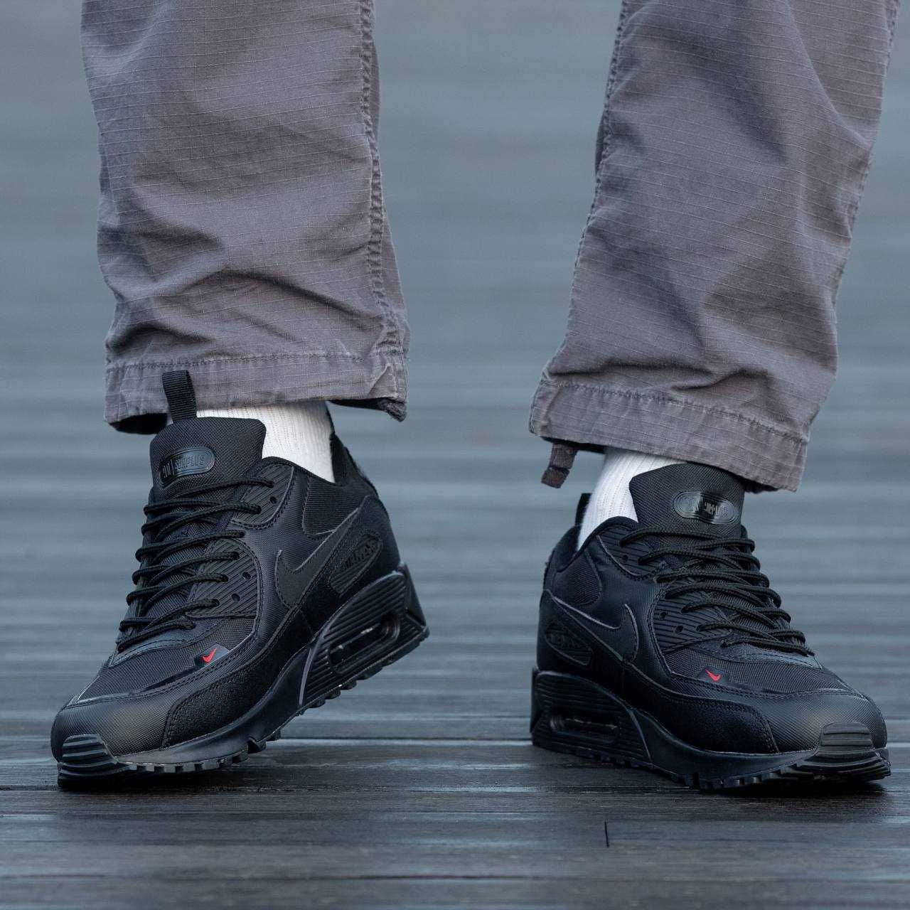 Nike Air Max 90 x Cordura Black кроссовки мужские nike air max (найк)