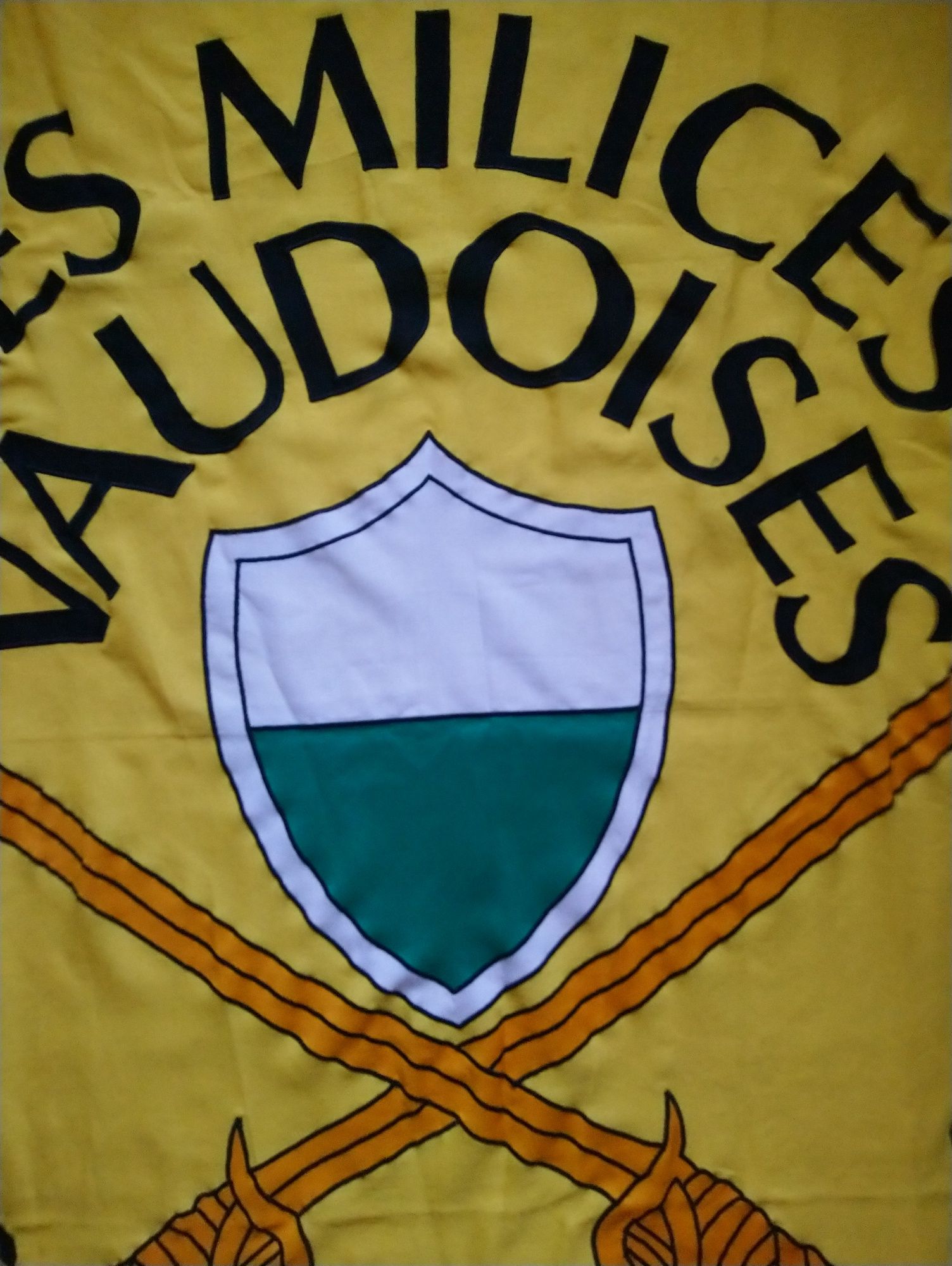 Прапор флаг Les Milices Vaudoises