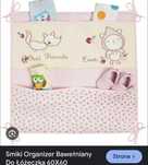 Smiki organizer bawełniany do łóżeczka 60×60 nowy