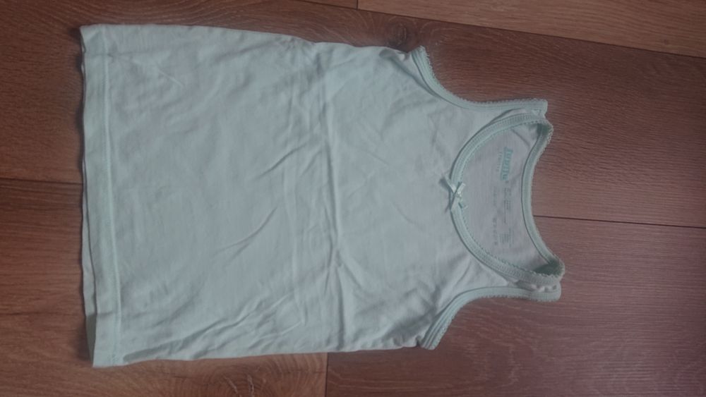 Bluzki bawełniane na ramiączka dla dziewczynki