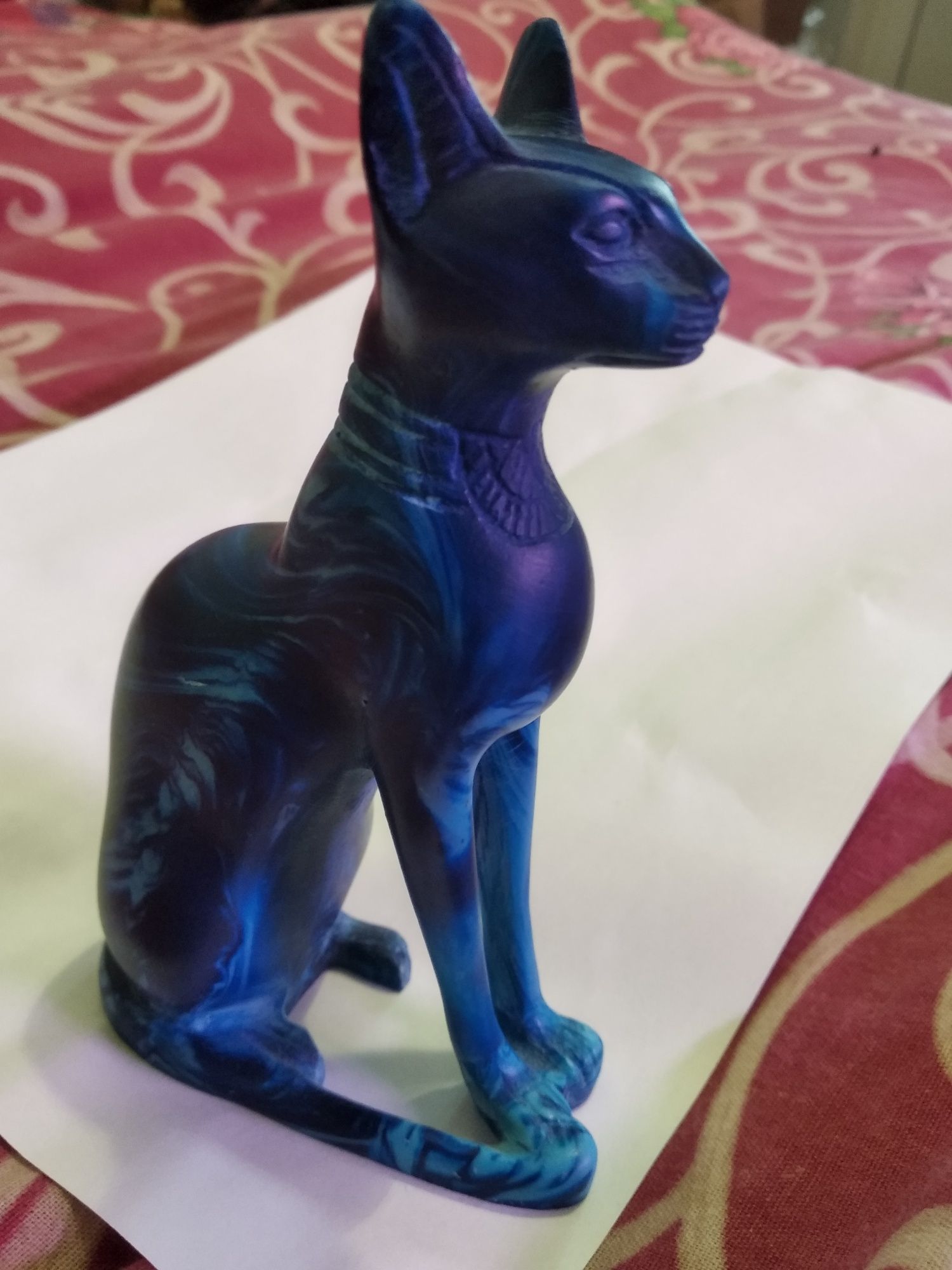 Скульптура кошка