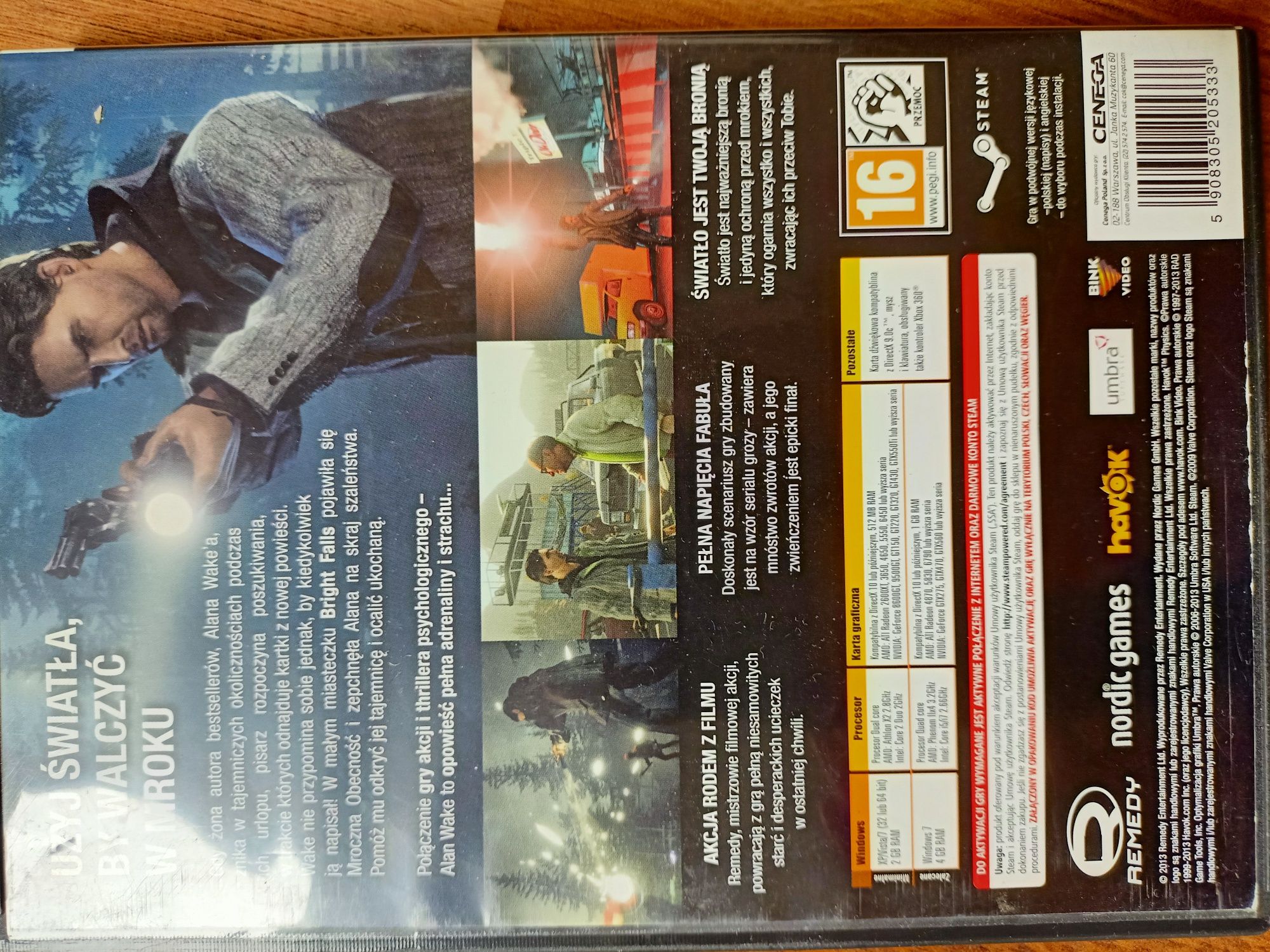 Gra PC Alan Wake