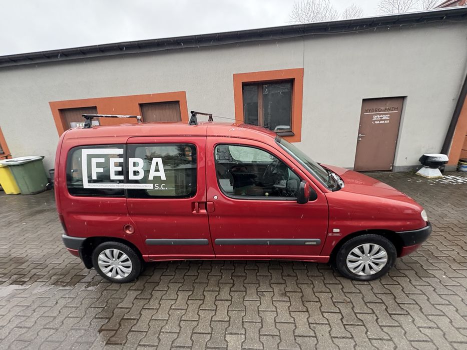 Citroen Berlingo 2.0 90KM HAK Pancerny wół roboczy.