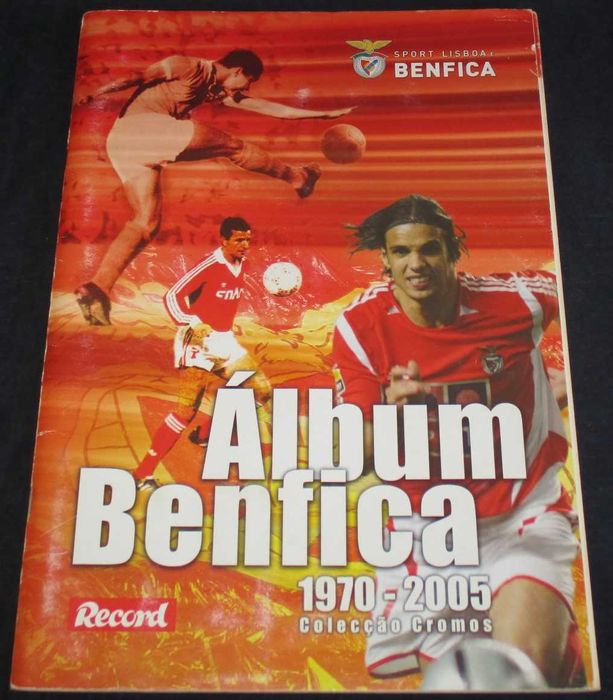 Álbum Benfica 1970 a 2005 COMPLETA