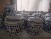 12  peças Vintage de cozinha