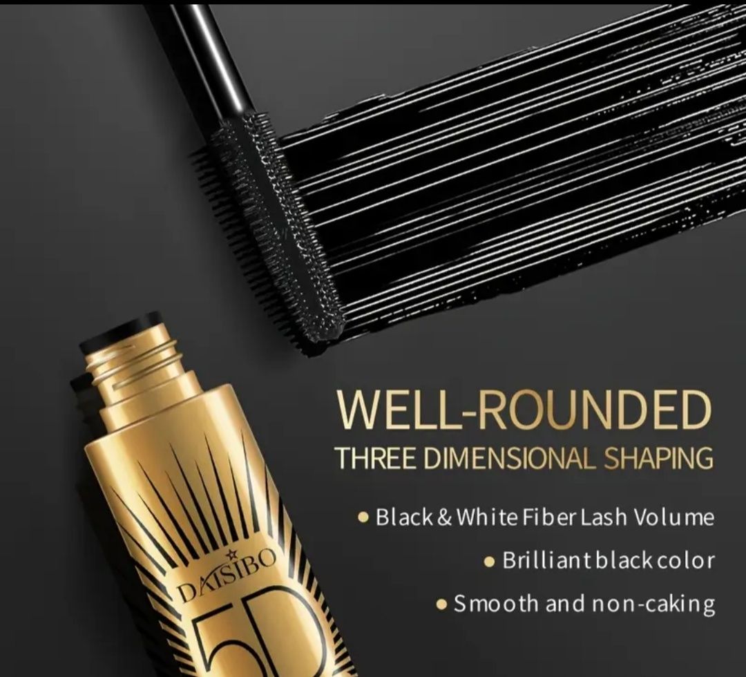Туш DAISIBO 5D Max Curl Volume Mascara Waterproof, тушь