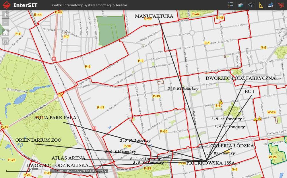 Wynajmę apartament ul.Piotrkowska 189A-najlepsza lokalizacja (Centrum)