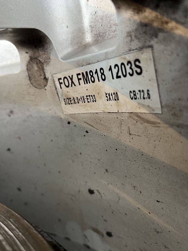 Kola felgi bmw 5x120 18’ 8j et33 e46 e36 e87 e90 e91 e92