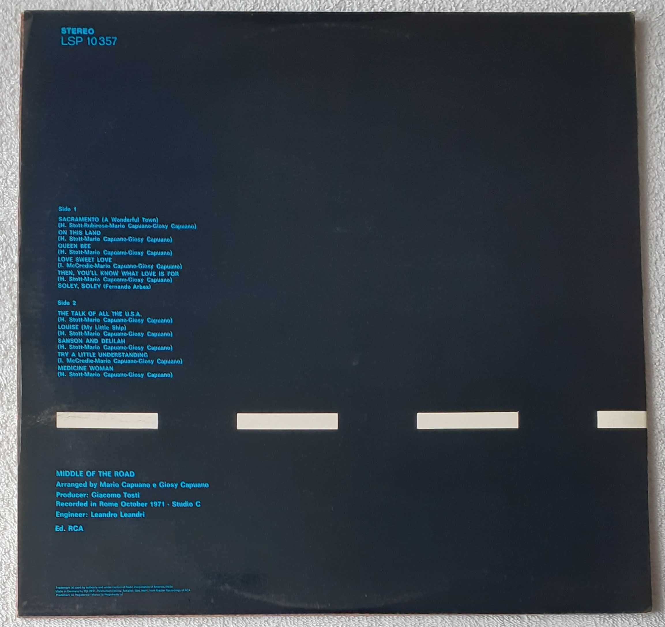 Middle Of The Road – Acceleration (Vinyl, LP, Album, Stereo, Gatefold)