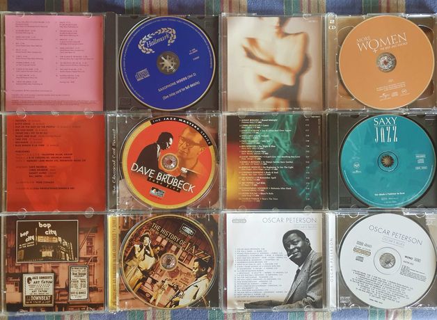 CD's Jazz, Blues e Saxophone