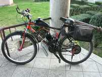 Rower górski 26 BENZ BIKE z silnikiem spalinowym 80c NOWY schwalbe MTB