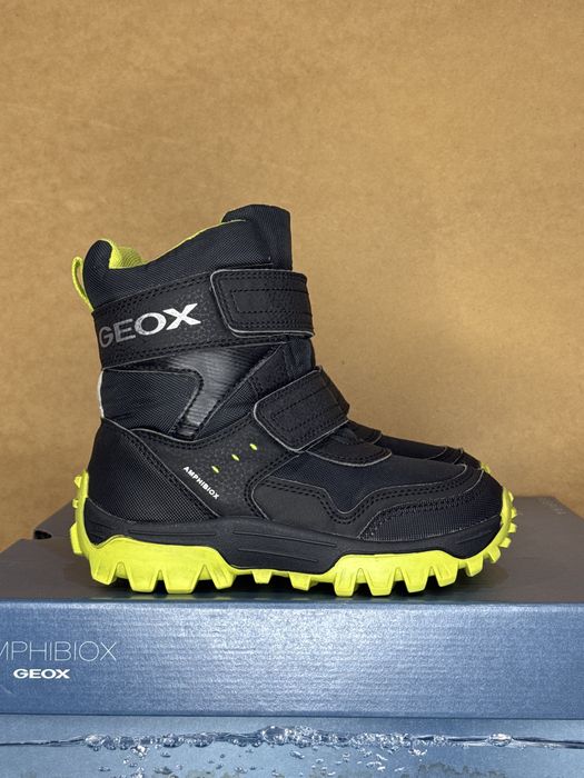 (29 р) Дитячі зимові черевики Geox Himalaya, Устілка 18.5 см