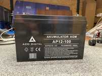 Nowy akumulator AZO Digital AP12-100 VRLA AGM 12V 100Ah