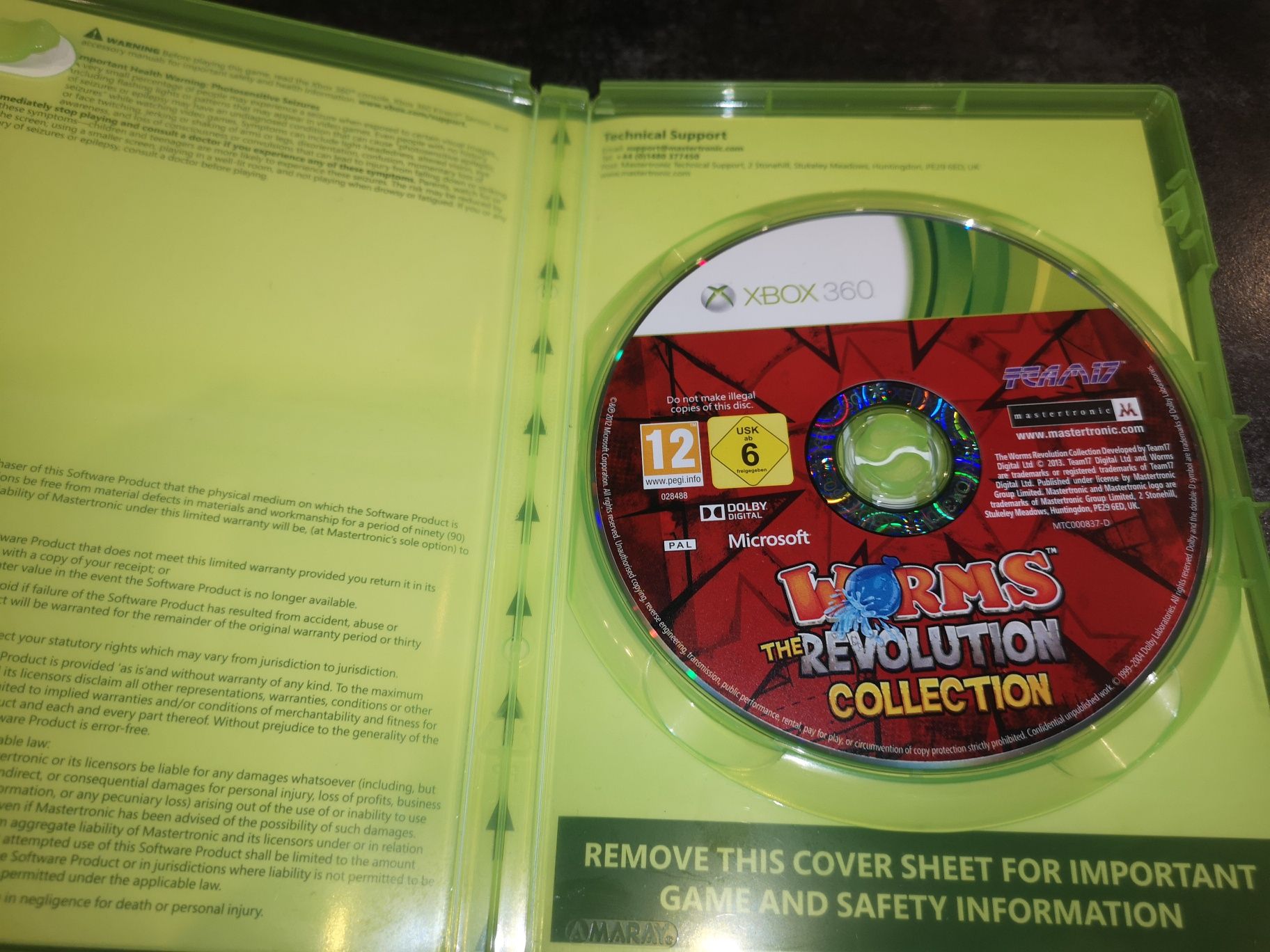 Worms Revolution Collection XBOX 360 gra (rzadkość na rynku) sklep