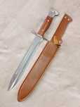 Bagnet wojskowy  - 35 cm - , nóż z etui .