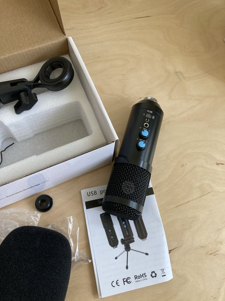 Fzone  Bm 01 Mikrofon Pojemnościowy Na Usb