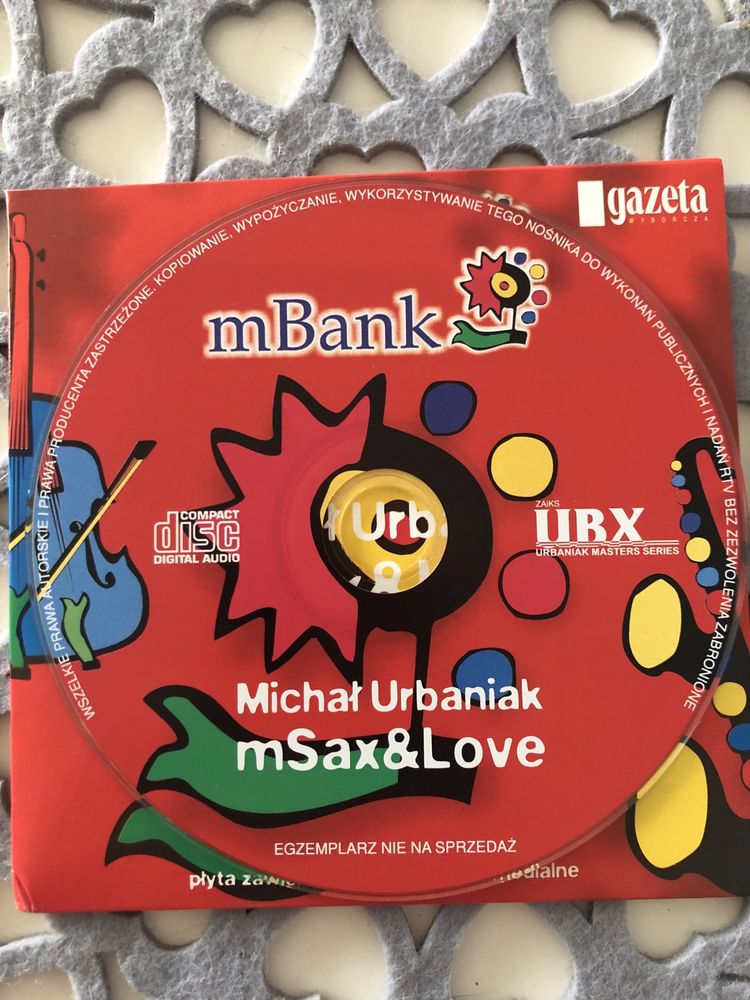 Michał Urbaniak mSax&Love płyta CD