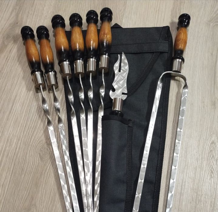 Шампур від виробника. Набір шампурів у чохлі на подарунок