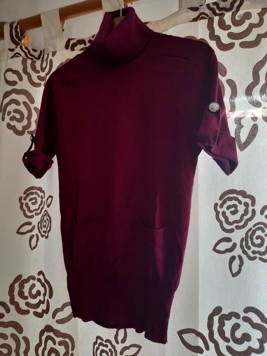 Camisola bordo de malha