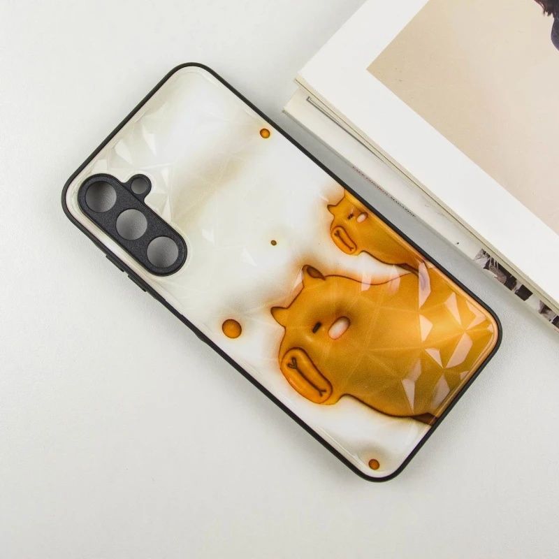 Протиударний чохол з принтом Fluffie для Samsung A16 до 20 принтів