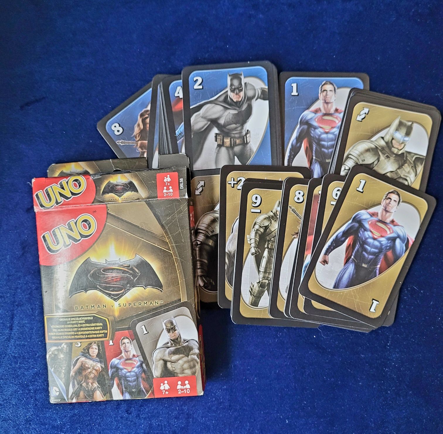 Карткова гра UNO Бетмен проти Супермена
