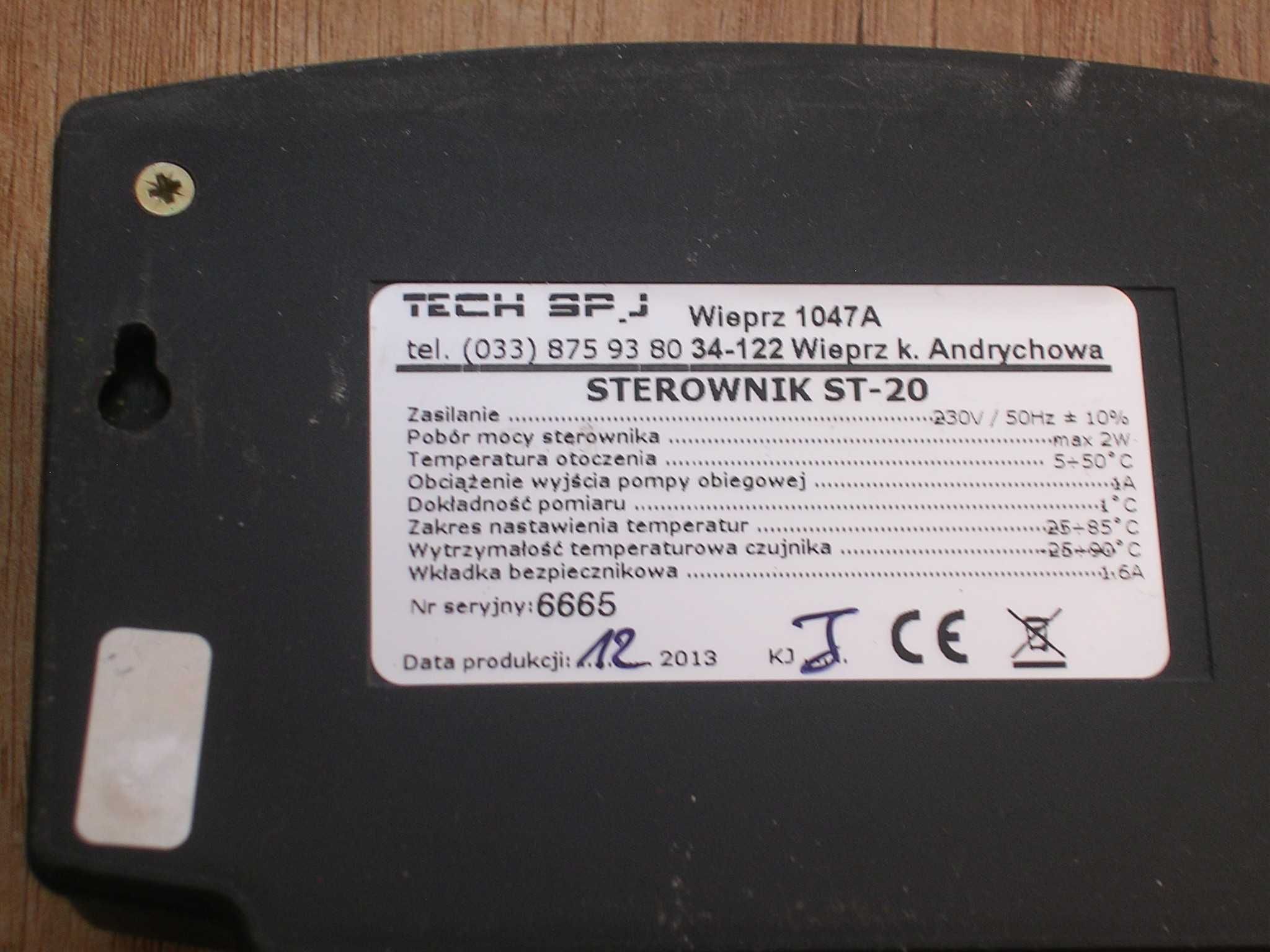 Sterownik do pompy c.o. ST-20 TECH