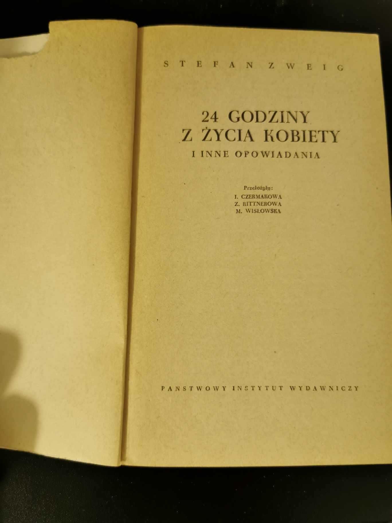 24 godziny z życia kobiety - Stefa Zweig