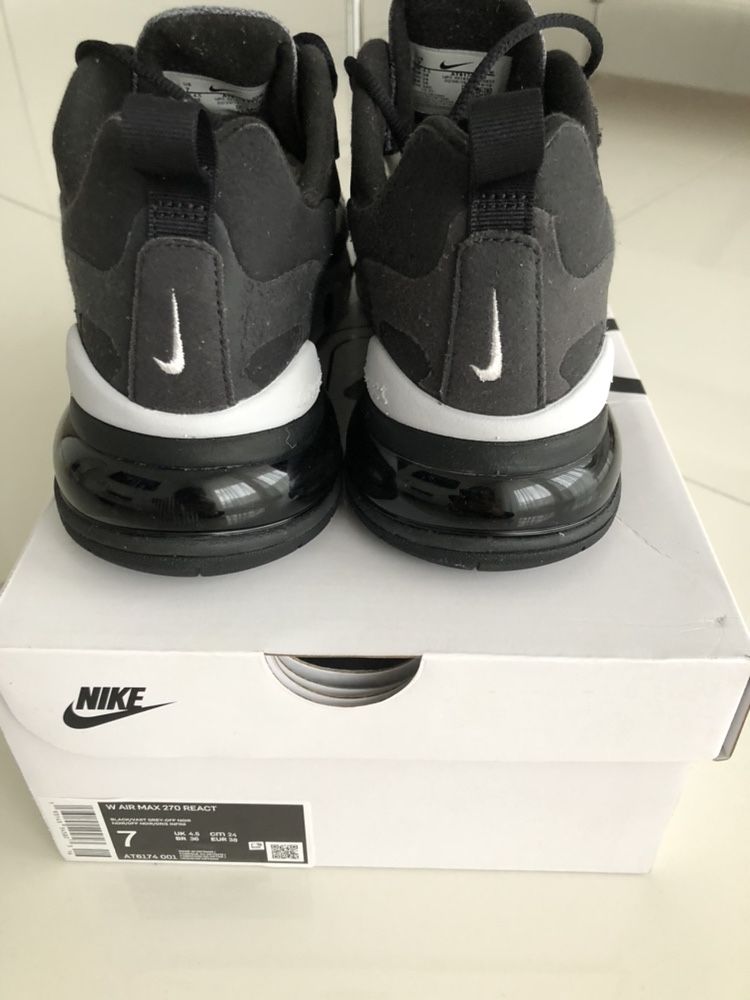 Buty damskie Nike Max 270 React rozm.38