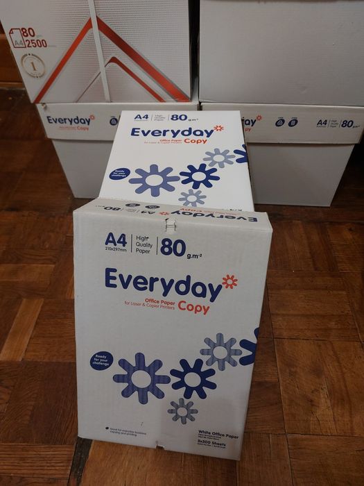 Офисная бумага А4 80 г/м2 500 листов Everyday(Офісний папір)