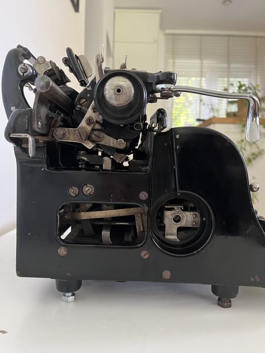 Maszyna do pisania Olympia diplomat 1937 polska klawiatura