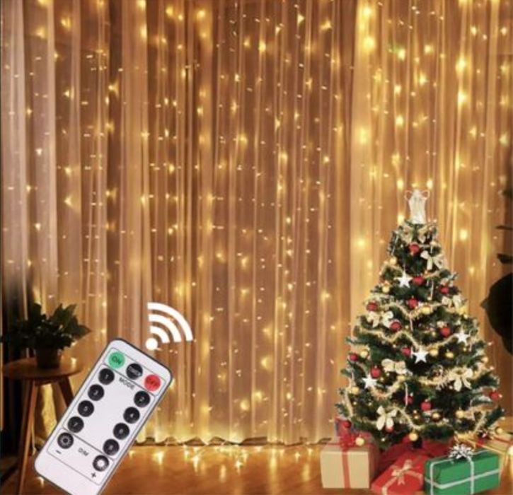 гірлянда штора роса, опт лучшая цена , все цвет и размеры гирлянда usb