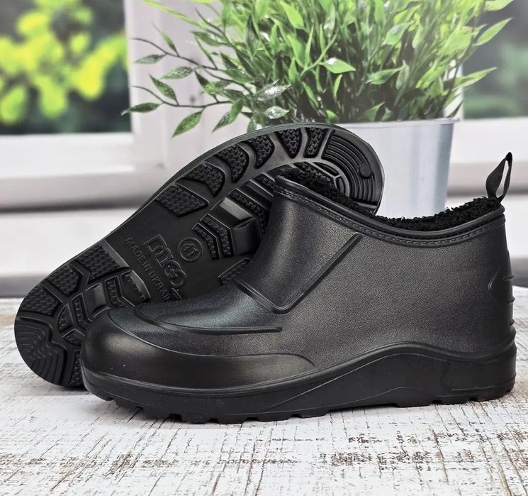 Модель 2025 року. Чоловічі калоші, черевики.Чорн, синіі та хакі 41-46