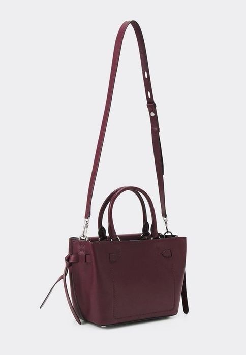 Шкіряна сумка сетчел michael kors