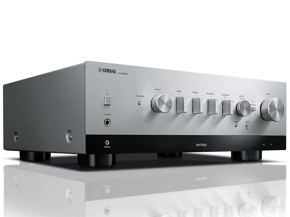 Yamaha R-N800A MusicCast Czarny Srebrny