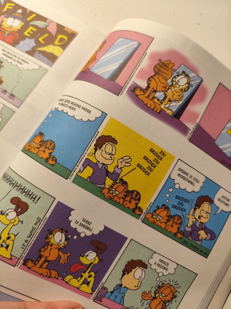 Komiks Garfield w kuchni pierwsze wydanie